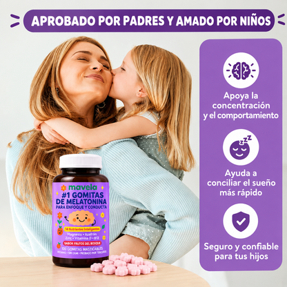 Mavela niños | Gomitas de melatonina